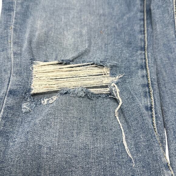 True Religion Starr Mid Rise Cropped Straight Jeans Size 29 - Picture 6 of 9